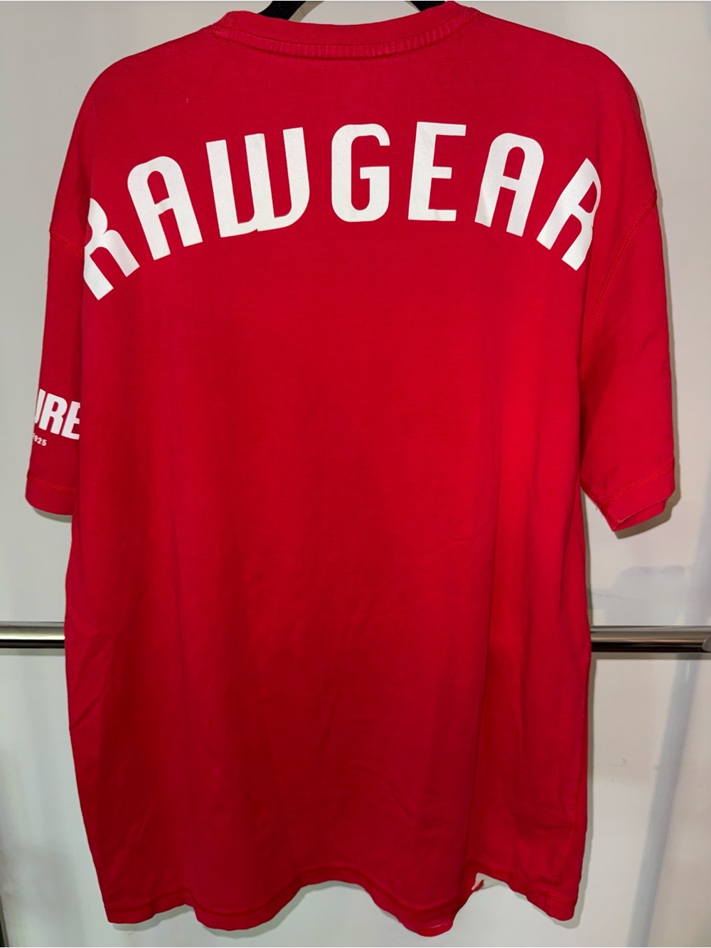 Rawgear Red Tshirt - Picture 4 of 5